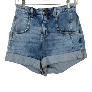 🥑5/$25 Urban Outfitters BDG Ultra High Rise Stretch Roll Hem Shorts Size 26